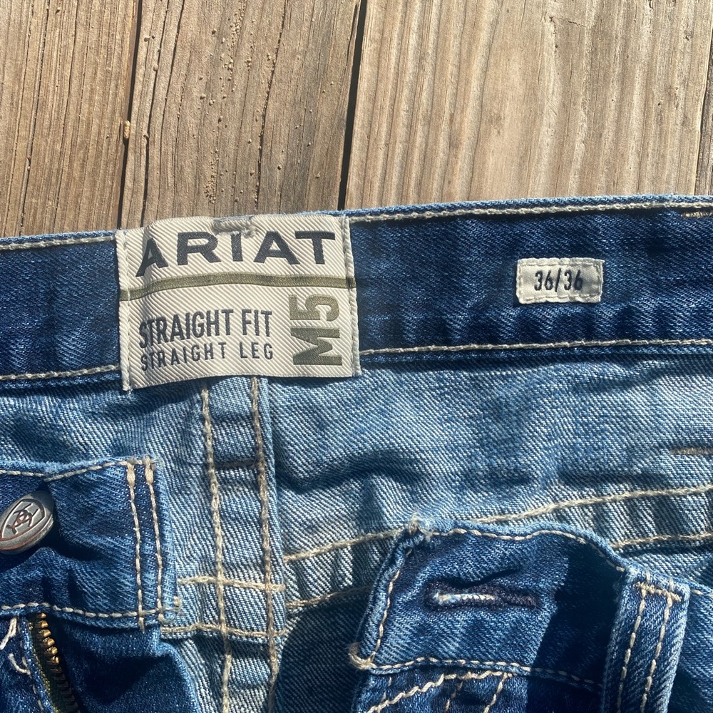 Ariat M5 straight leg men’s jeans 36x36